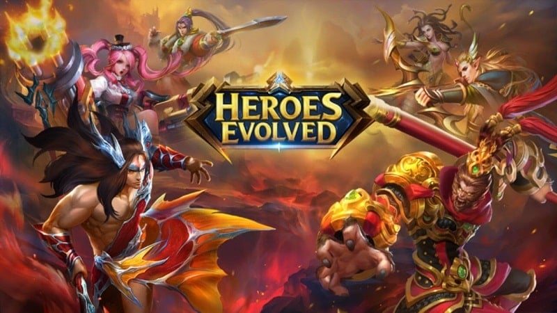 Heroes Evolved 2.3.0.9 (Hack Map)
