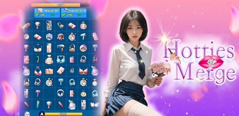 Hotties Merge 2.2.1 (Menu/Unlimited Currency)