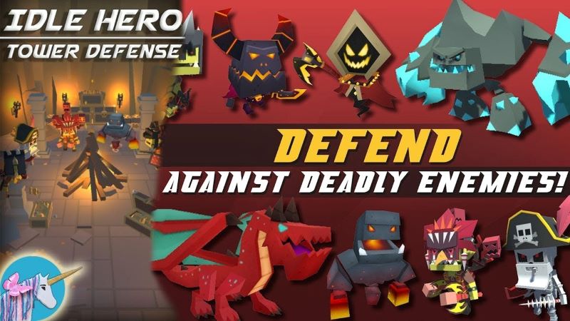 Idle Hero TD 12.24 (Menu/Damage/Attack Speed/Gold/EXP Multiplier)
