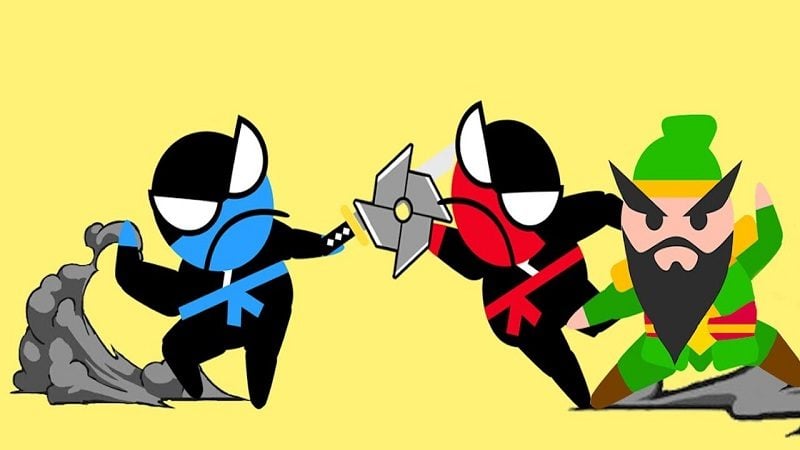Jumping Ninja 2 Player Games 4.1.11 (Unlimited money)