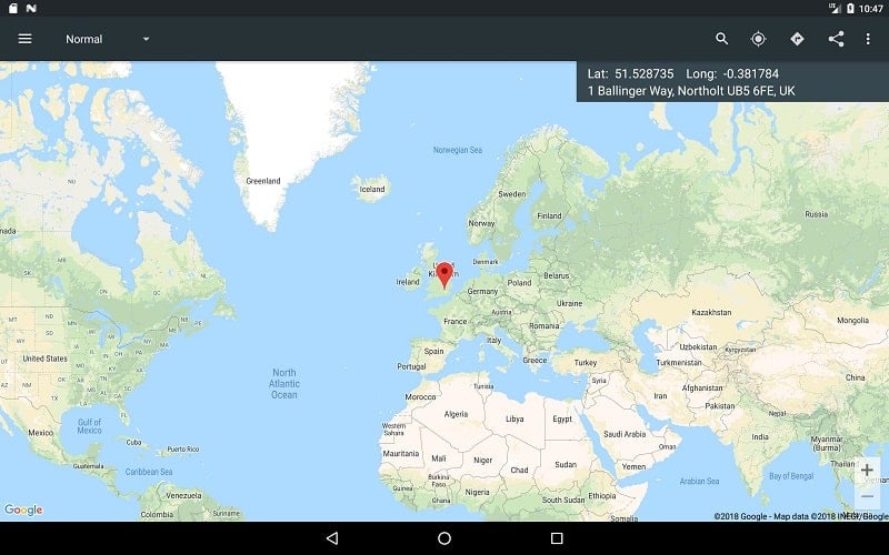 Map Coordinates 5.7.4 (Unlocked Pro)