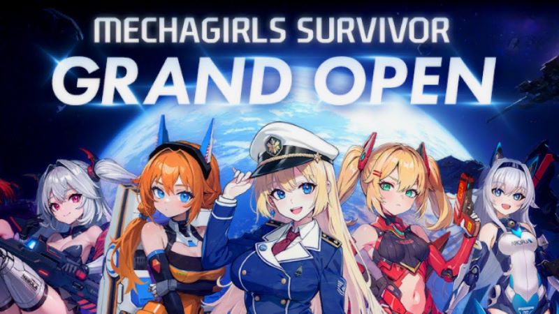 Mecha Girls Survivor 1.00.51 (Menu/God mode/Damage/Exp multiplier)