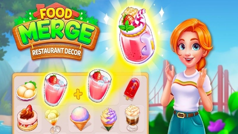Merge Food 1.0.21 (Menu/Unlimited Energy)