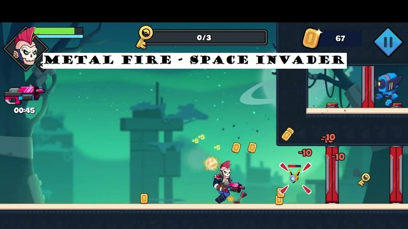 Metal Fire – Space Invader 0.7.6 (God mode/Onehit)