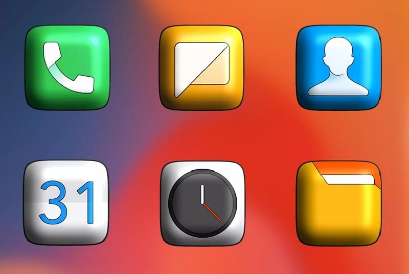 MIUl 3D – Icon Pack 7.5 (N/A)