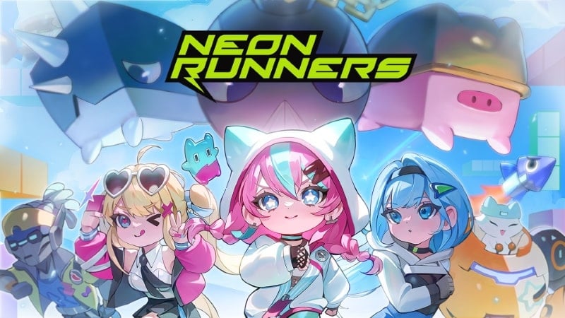 Neon Runners 0.5.08 (Menu/God Mode/Speed)