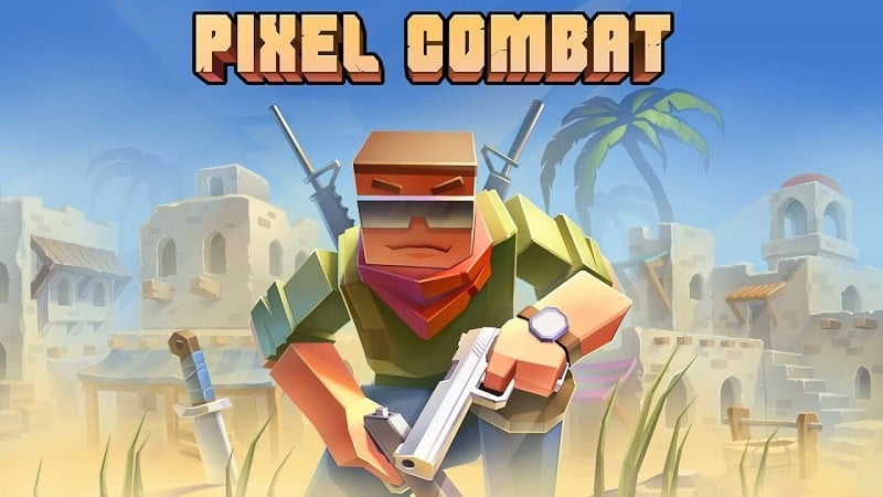 Pixel Combat 5.7.16 (MEGAMOD/Unlimited money, ammo, god mode)