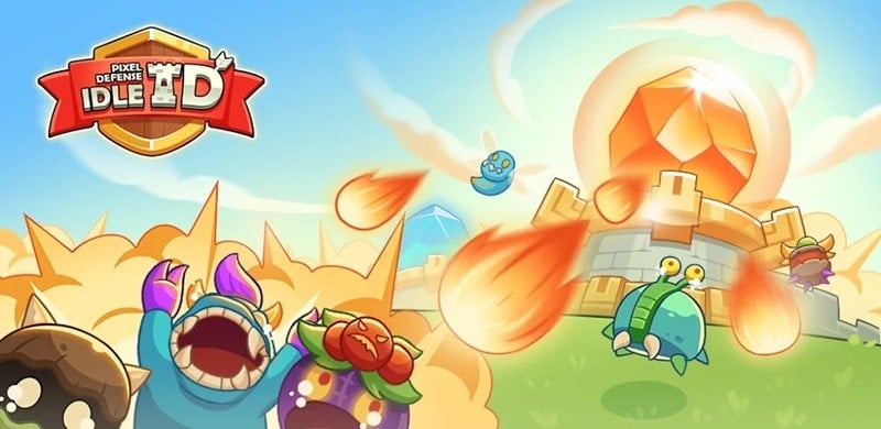 Pixel Defense: Idle TD 0.0.5 (Menu/God/Damage Multiplier/Unlimited Currency)