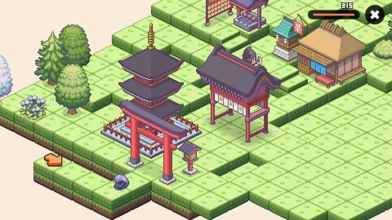 PIXEL SHRINE – JINJA 2.53.1 (Many coins, Orb/Free upgrade)