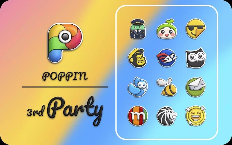 Poppin icon pack 2.7.7 (N/A)