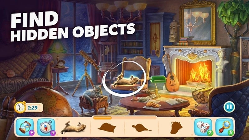 Secret Mansion 0.8.401 (Unlimited money, props)