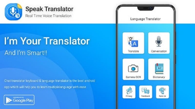 Speak and Translate All languages Voice Translator 4.5.7 (Unlocked)