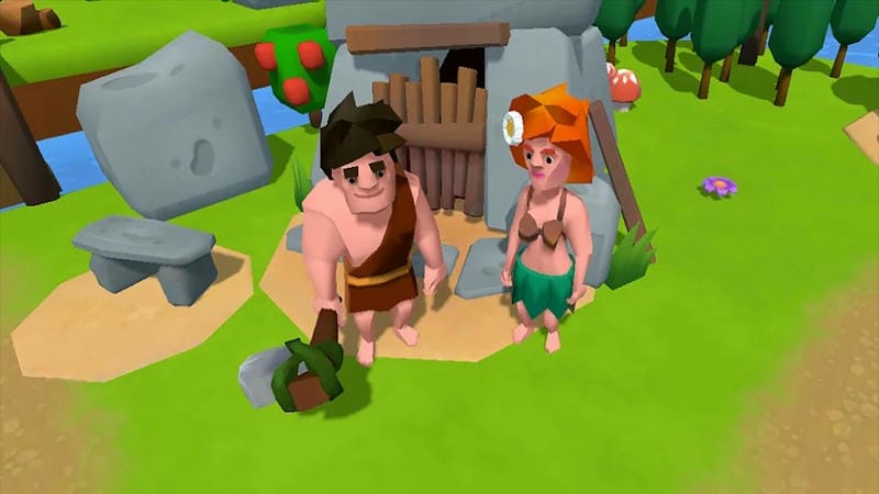 Stone Age Survival-Tribal Game 2.1.2 (Menu/Free Shopping)