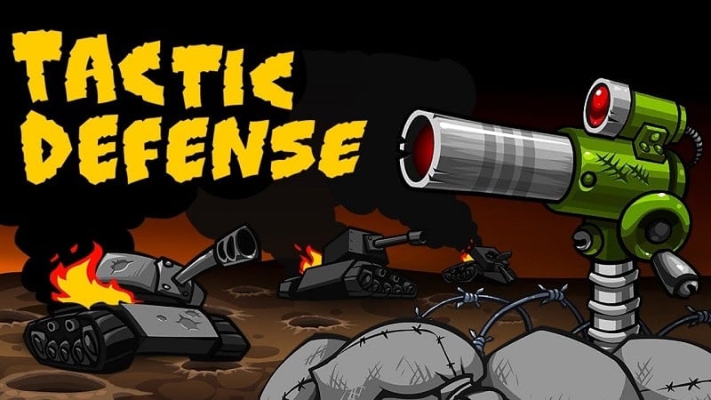 Tactical War 2.9.6 (High sell coin/God mod/No cost tower)