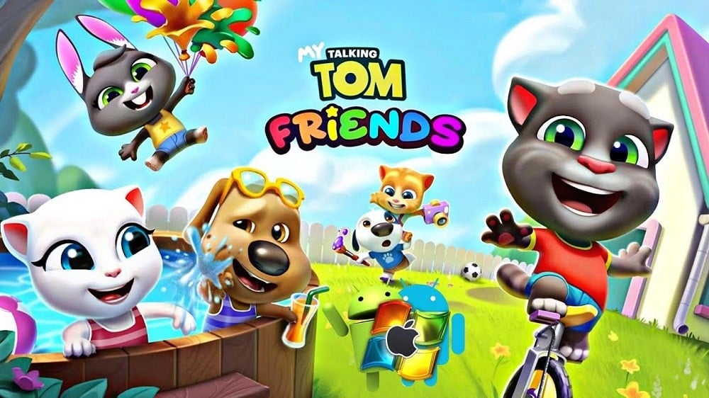 My Talking Tom Friends 25.1.0.13542 (Unlimited Money)