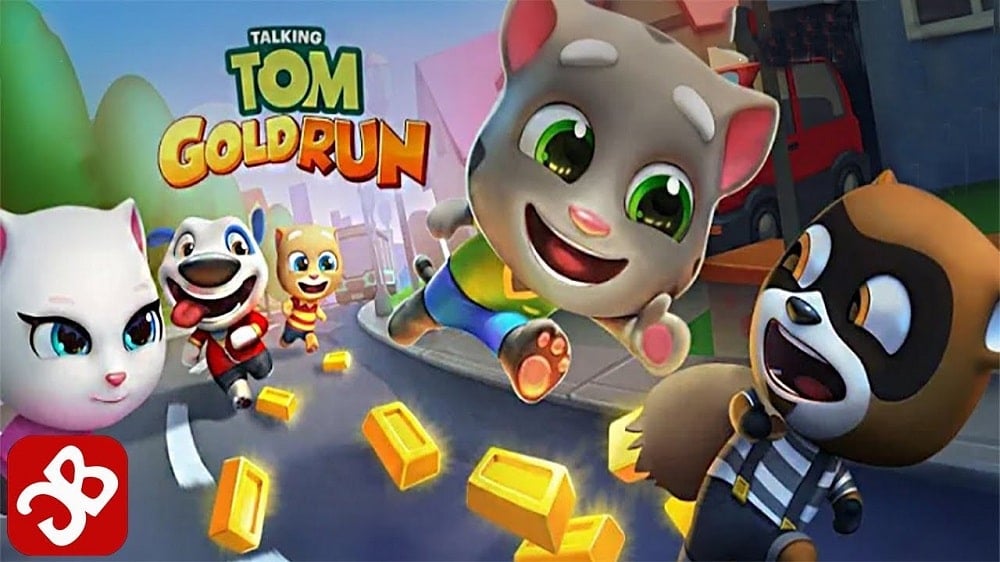 Talking Tom Gold Run 25.2.0.9958 (Unlimited money)