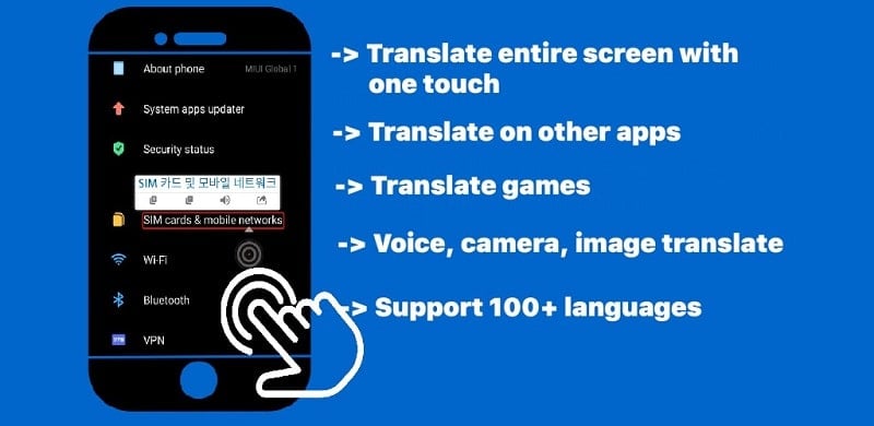 Tap To Translate Screen 1.98 (Premium Unlocked)