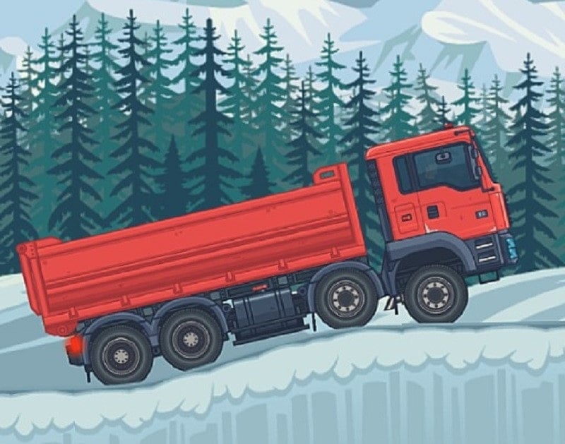 Trucker and Trucks 4.3 (Unlimited money)