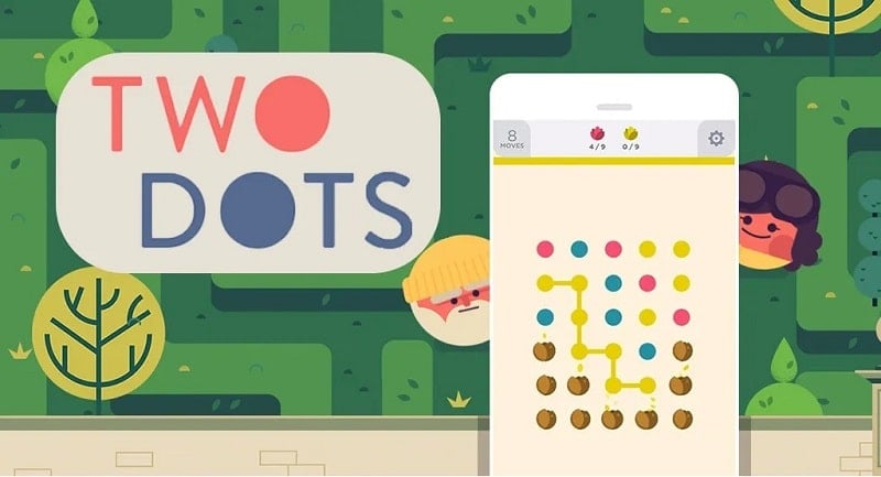 Two Dots 9.8.1 (Unlimited money)