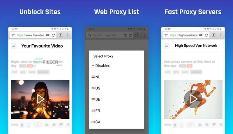 Unblock site VPN proxy browser 1.5.5122 (Unlocked Premium)