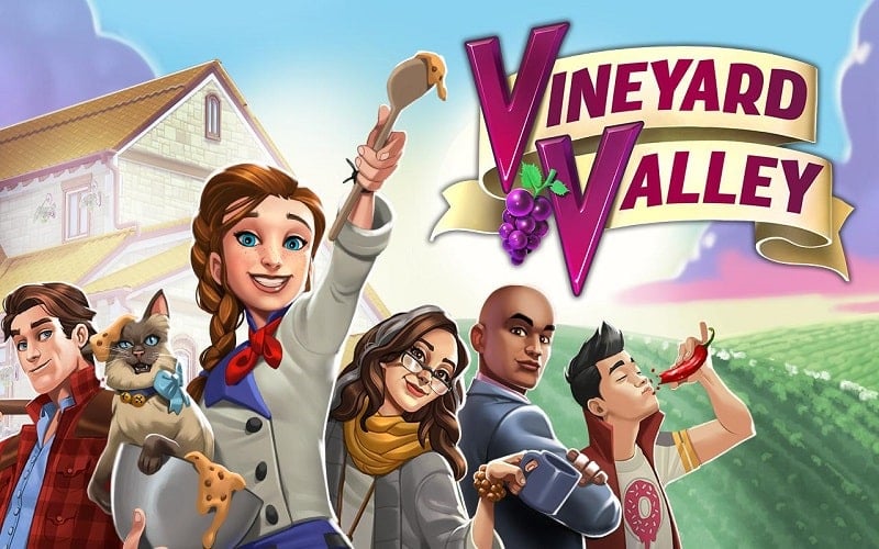 Vineyard Valley 2.2.4 (Menu, Unlimited money, stars, lives)