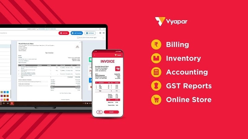 Vyapar 19.9.1 (Premium unlocked)
