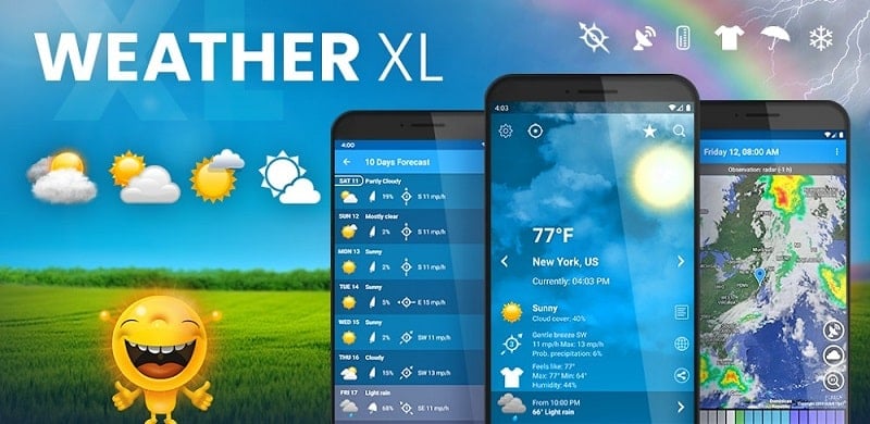 Weather XL PRO 1.5.7.0 (Pro Unlocked)