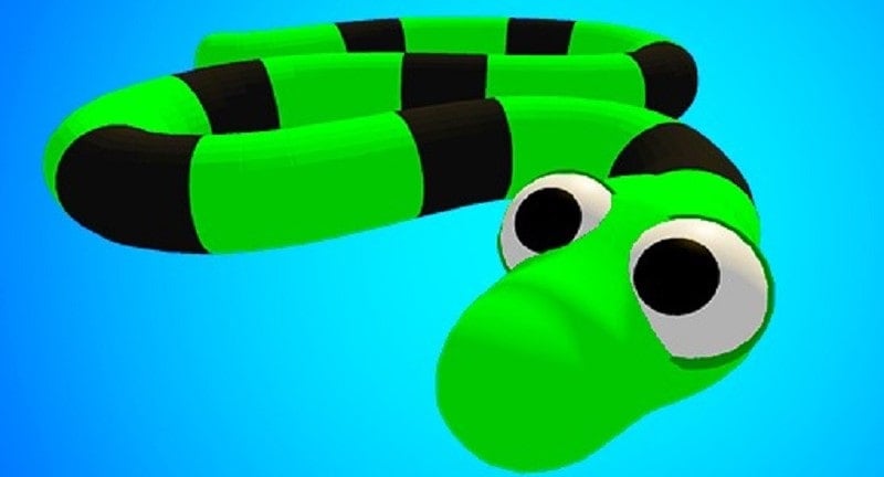 Wriggly Snake 45 (Menu/Unlimited apples)
